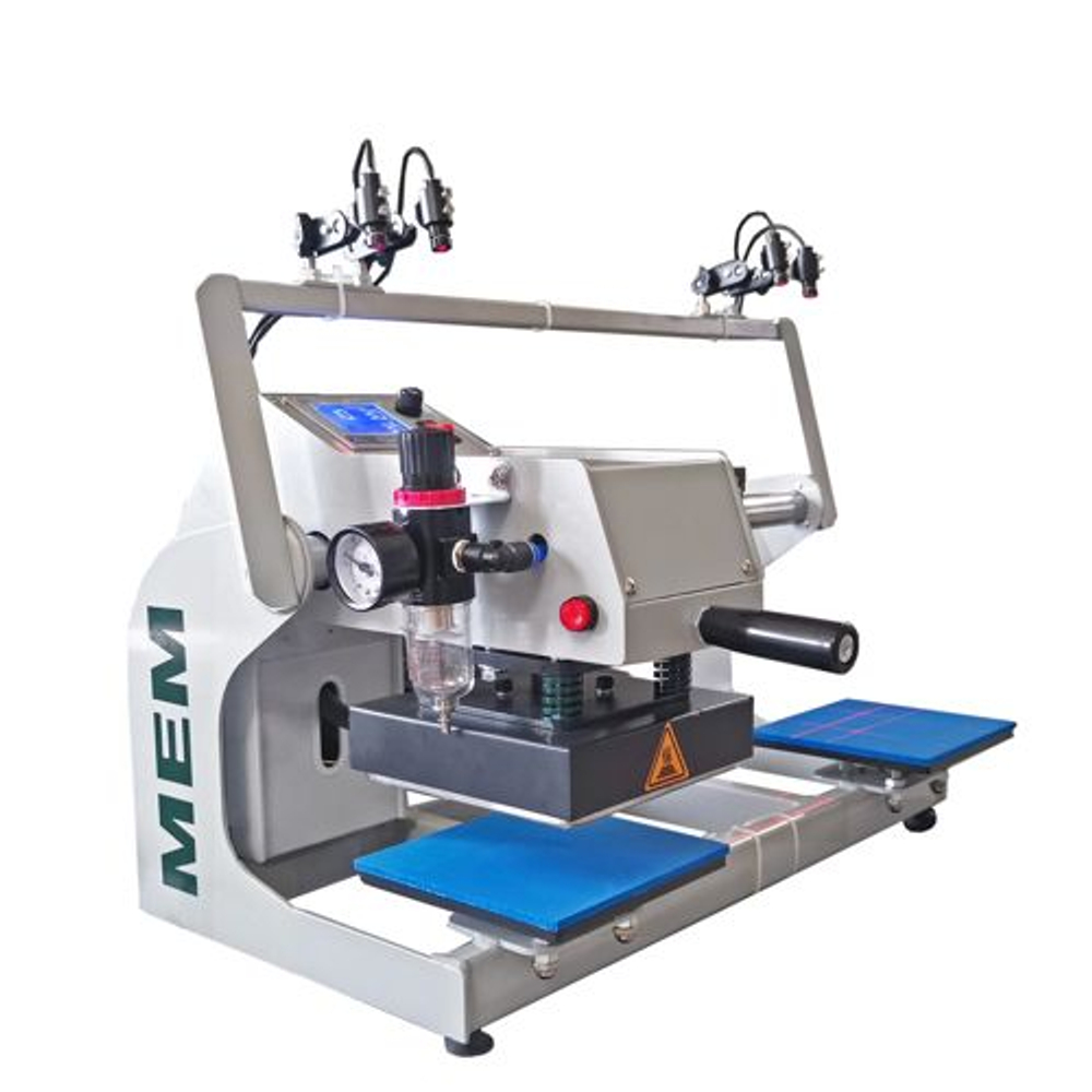 Пневматический термопресс MEM TQ-1515 (15х15см) 2 стола