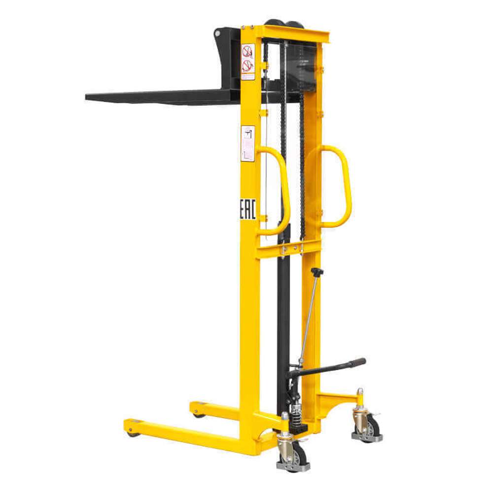 Ручной гидравлический штабелер SDA 0516 (500 кг; 1,6 м; вилы 210-620 мм) SMARTLIFT (SMART)