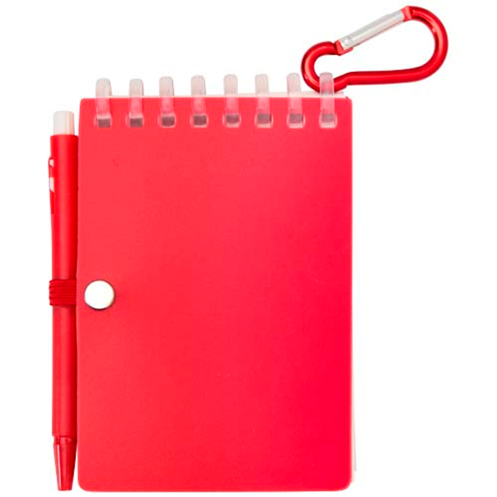 Lig Mini набор из блокнота в мягкой обложке из переработанного пластика и шариковой ручки (синие чернила)