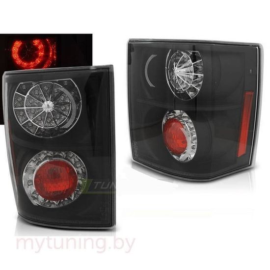 Задние фонари BLACK LED для Land Rover Range Rover 3