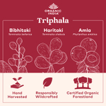 Organic India, Трифала, 180 вегетарианских капсул