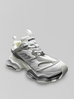 Кроссовки GG109-7 комбинированные на массивной подошве с надписью сзади