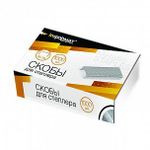 Скобы inФОРМАТ № 10 серебро металл 1000 шт