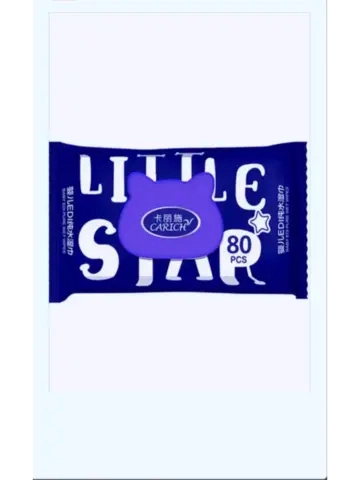 Детские влажные салфетки Carich Baby EDI Pure Water Wet Wipes (80 шт.).