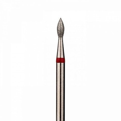 Фреза алмазная Почка, 21 мм, красная