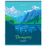 Тетрадь А5 48 л. BRAUBERG скоба клетка обложка картон "Majesty" (микс в спайке) (20 штук в упаковке)