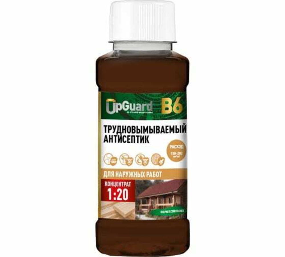 Антисептик трудновымываемый 1:20 0,25л UpGUARD B6