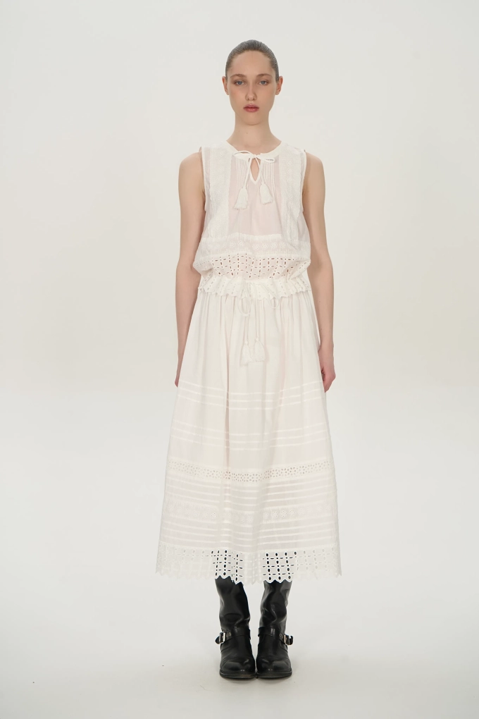 Блуза, белый