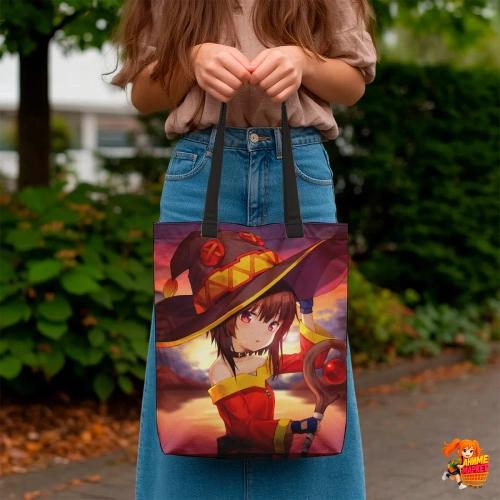 Сумка шоппер с принтом KonoSuba