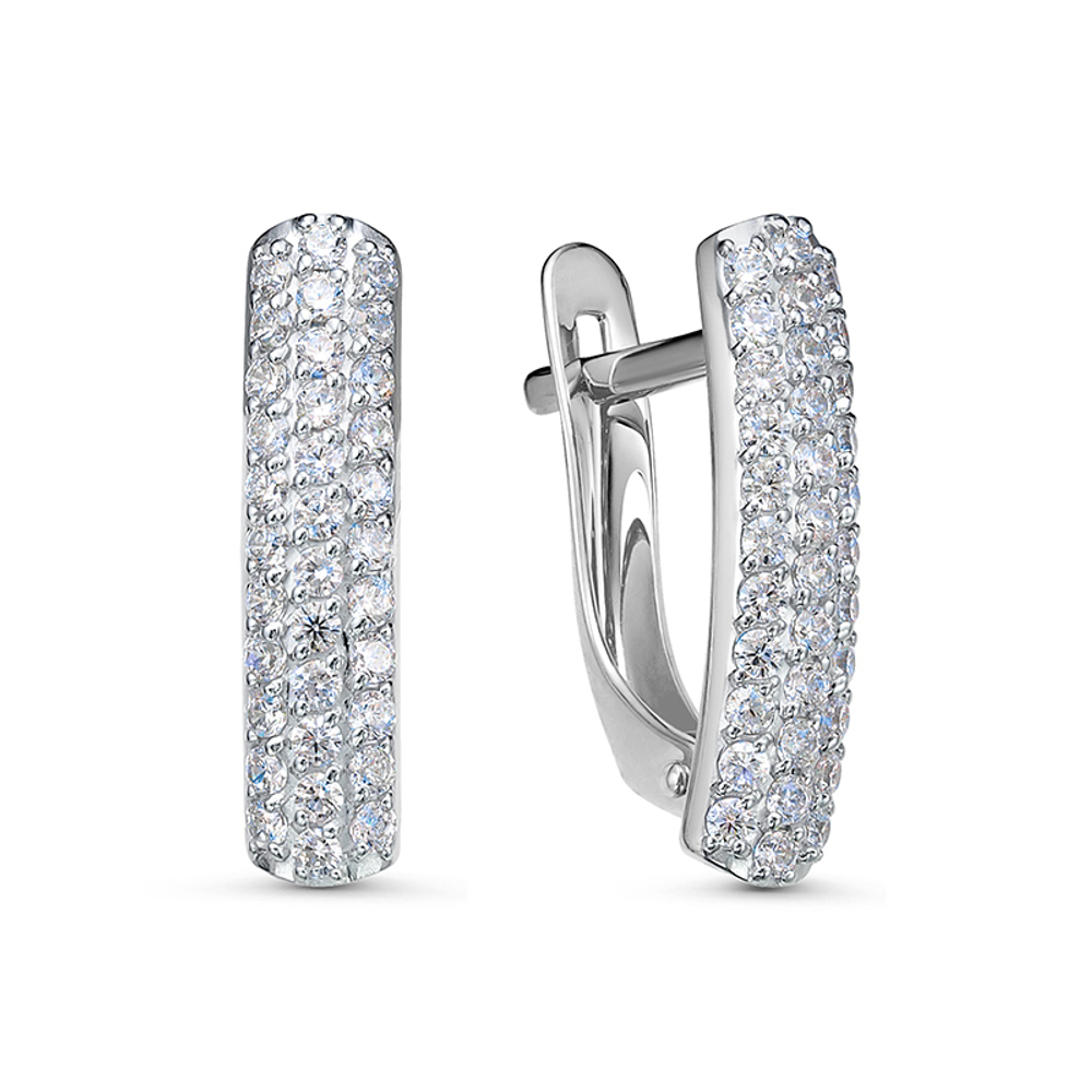 Серьги из серебра 925 пробы