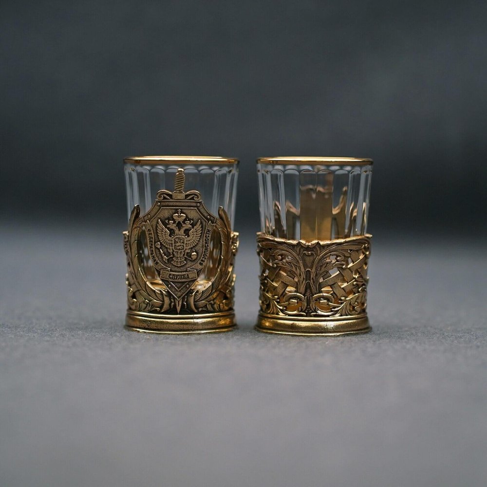 Подарочный набор стопок "ФСБ"
