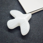 Бусины птицы, лэмпворк птица мира, голубка, 34мм, стеклянные бусины