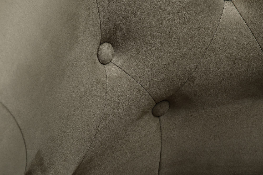 Кресло велюровое Garda Decor Buono оливковое