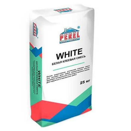 Perel White 0317, мешок 25 кг - Клеевая смесь