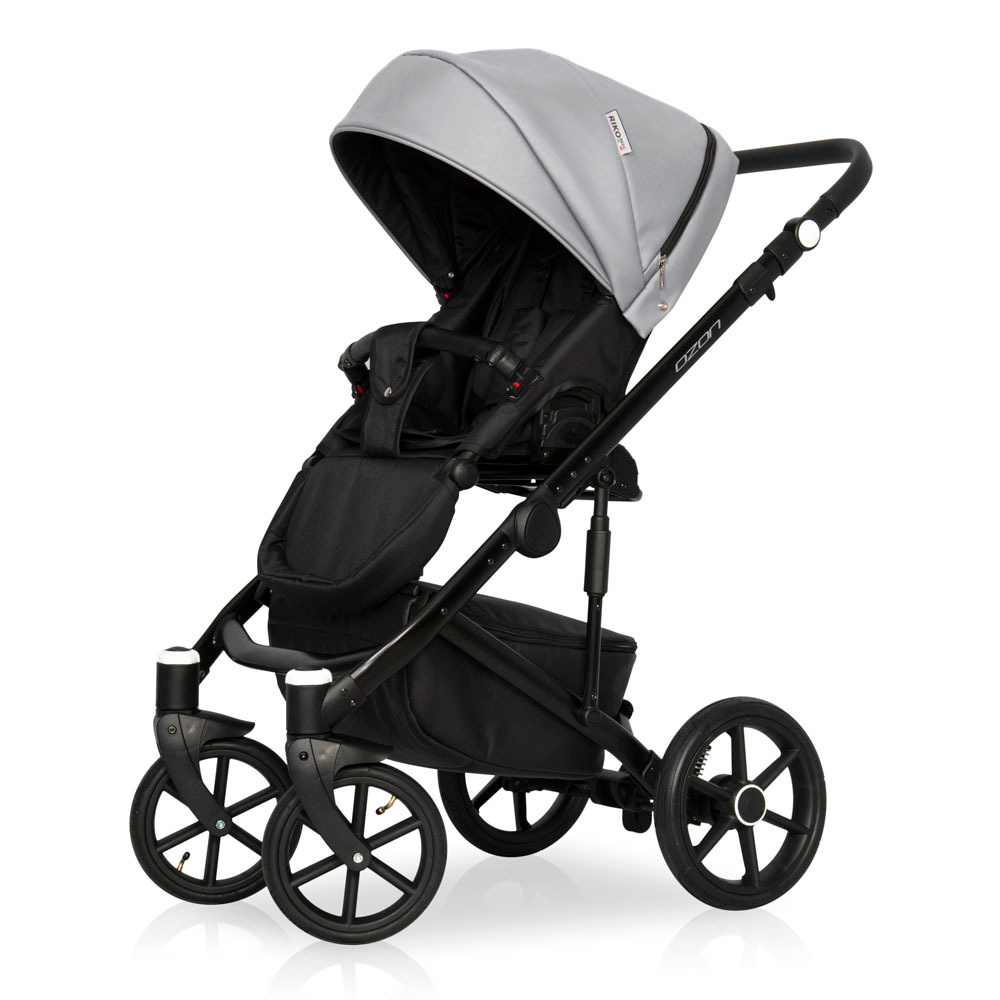 Коляска  OZON (2 в 1) (RIKO BASIC) 05 светло-серый
