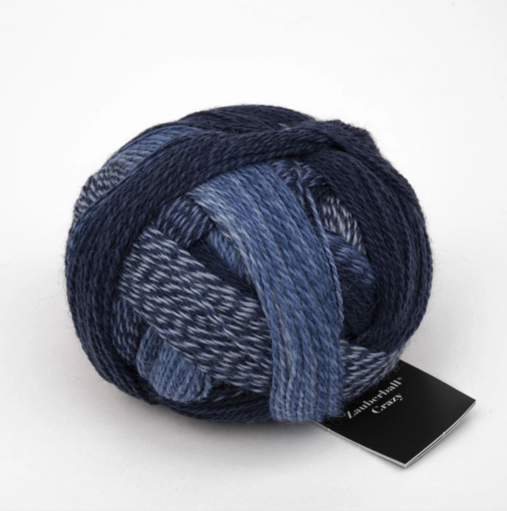 Пряжа Crazy Zauberball (1535/Мытый камень), 420м/100гр