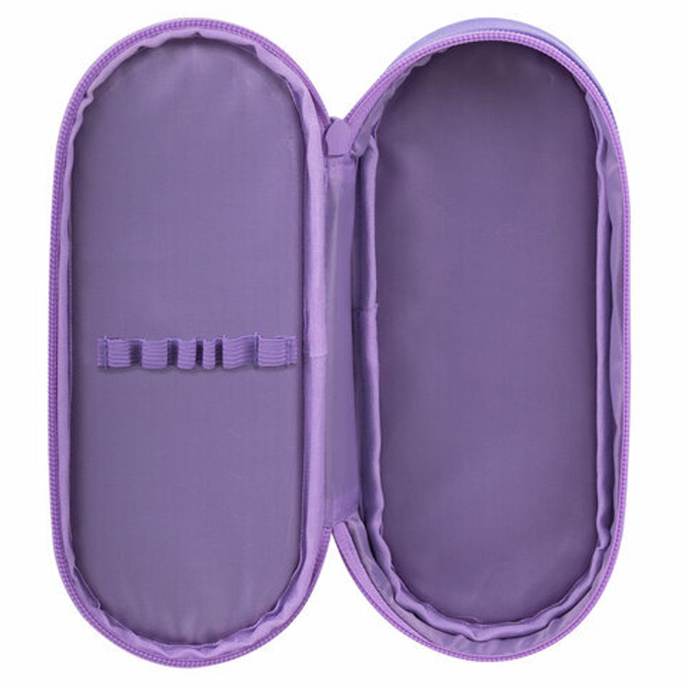 Пенал-футляр BRAUBERG, 1 отделение, органайзер, полиэстер, 22x9х5 см, Meow, 272312