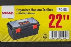 Ящик пластмассовый 22'', 555x290x265мм WMC TOOLS WMC-PO.08