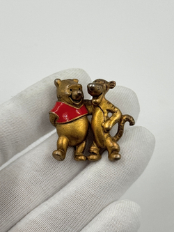 Брошь Винни Пух и Тигра Winnie-the-Pooh, Disney