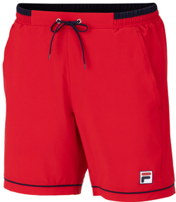 Мужские теннисные шорты Fila US Open Bente Shorts - fila red