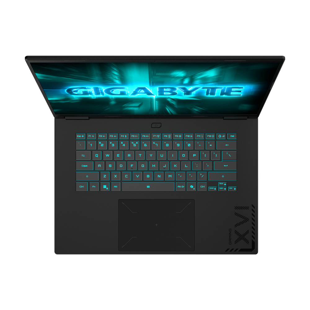 Ноутбук Gigabyte Gaming A16 GA63H (3THK3KZ893SD) AMD Ryzen AI 7 260/16Gb/SSD512Gb/16"/IPS/WUXGA/1920x1200/165Hz/RTX5050 8Gb/NoOS/Black