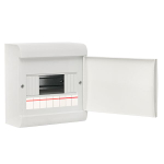 Щит распределительный ЩРН-П-8 "SlimBox" белая дверца IP41 EKF