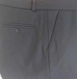 Брюки мужские синие тёмно-синие классические классика теплые утепленные на флисе толстые зимние чёрные с начёсом