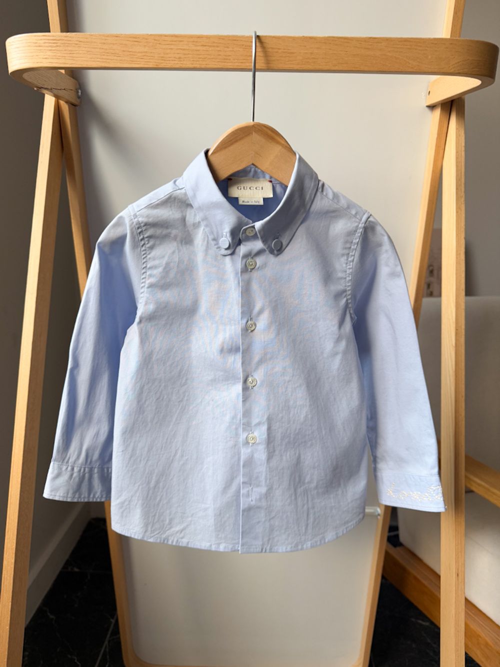 Хлопковая рубашка Gucci, 86