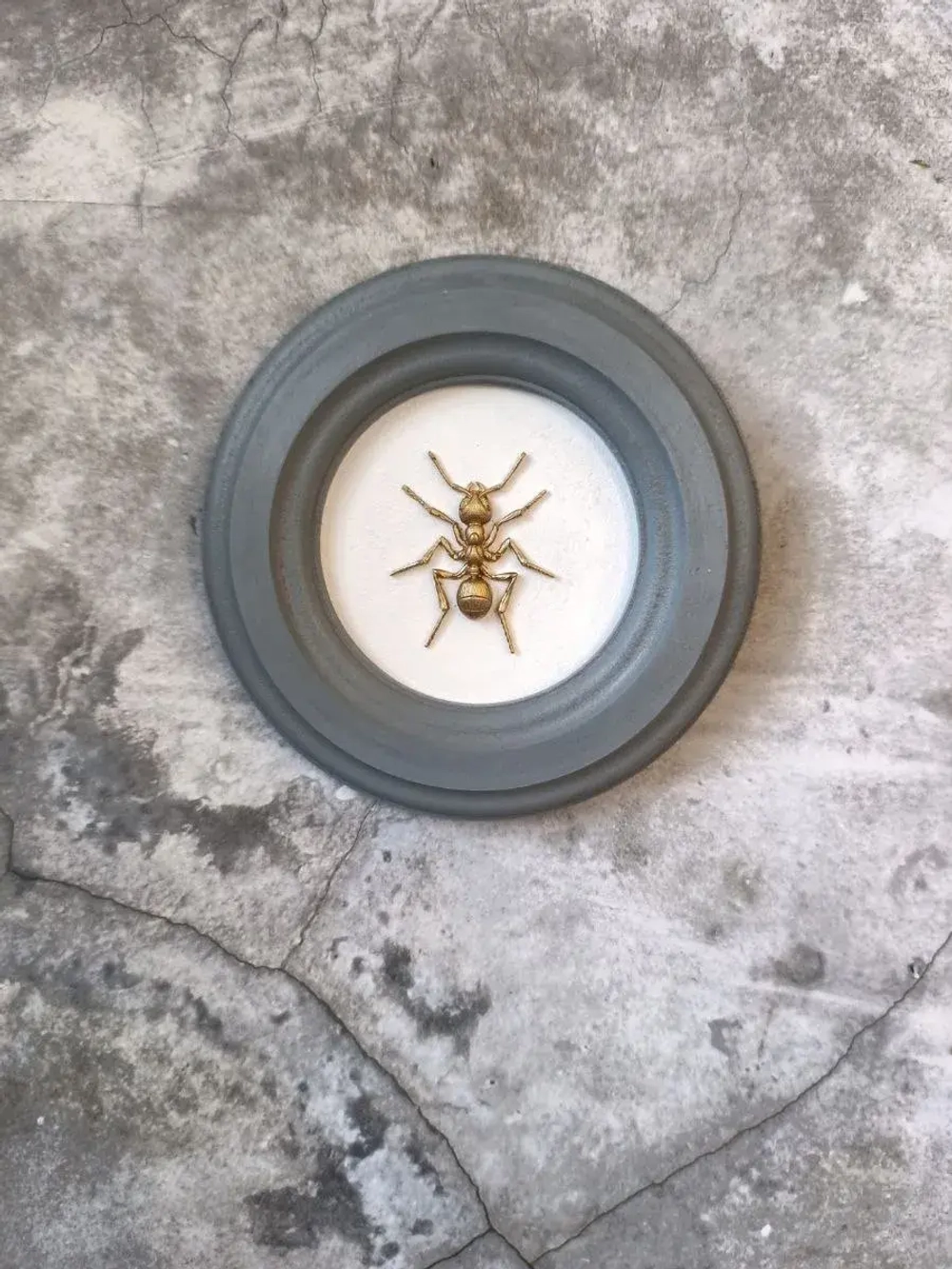 Панно 14 см. насекомые на стену для интерьера Муравей