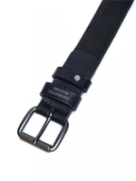 Ремень муж. AERONAUTICA 302 черный хлопок