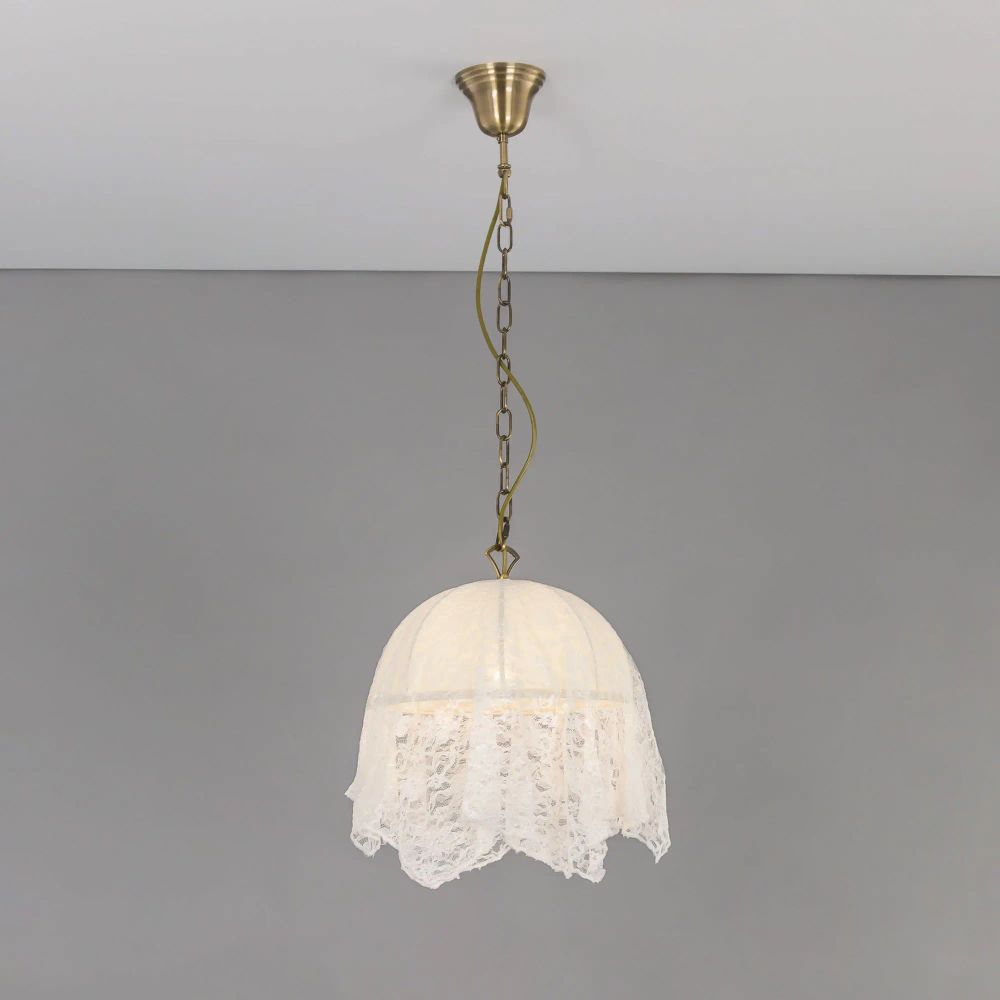 Citilux Базель CL407114 Подвесной светильник с абажуром Кружево