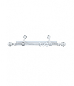 Карниз круглый Legrand Валанс 2-х  рядный 1600 мм