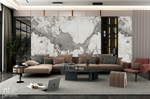 NT CERAMIC. Керамогранит Calacatta Black 240*120