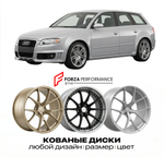 КОВАНЫЕ ДИСКИ для Audi RS4 B5/B7/B8/B9 1999-2025 Ауди