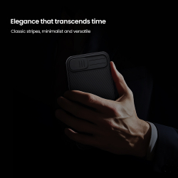 Чехол усиленный с защитной шторкой для камеры от Nillkin на iPhone 16e, серия CamShield Pro Case