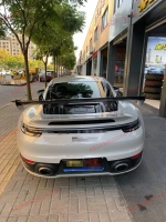 Карбоновое заднее антикрыло с крышкой багажника для PORSCHE 911 992.1 CARRERA S 2019–2025