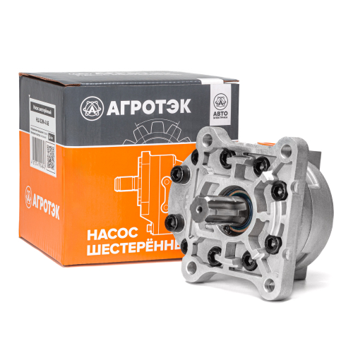 Насос шестерённый, правый, алюминиевый корпус, МТЗ, МАЗ, РОСТСЕЛЬМАШ, ОТЗ (ан. GP 3BH 32R-A204A)