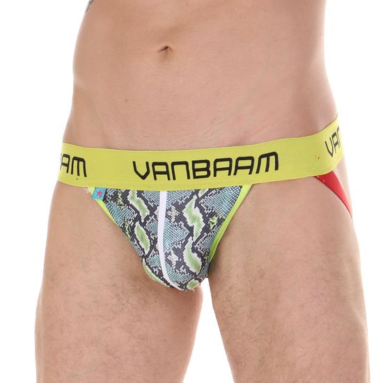 Мужские трусы джоки с разноцветным принтом Van Baam