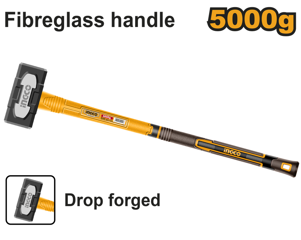 Кувалда с фиберглассовой рукояткой INGCO HSTH83598 5 кг