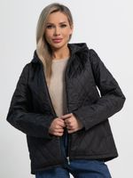 Куртка демисезонная стеганая (черная матовая) Б15194-25М LT Collection