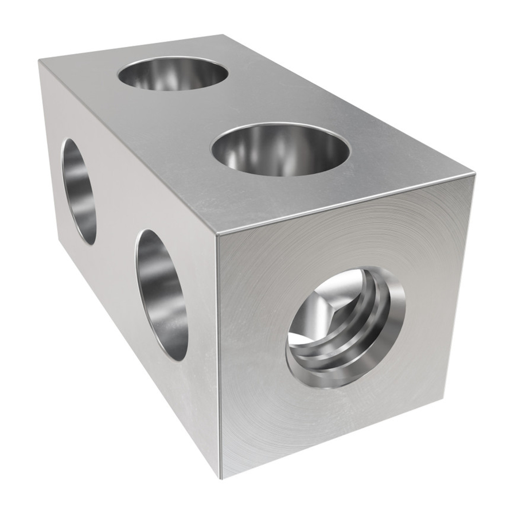 1106 Series Square Beam (2 Hole, 16mm Length)