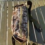 Поясная сумка камуфляж зелёный