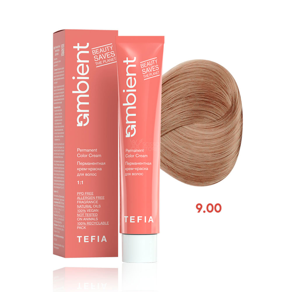 Перманентная крем-краска для волос Ambient, 60 мл