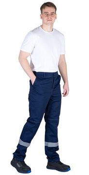 Брюки "Байкит" т.синий