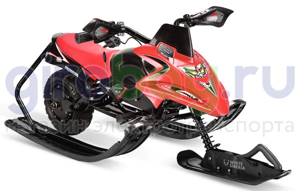 Детский электроснегокат White Siberia BELEK 800W - Красный