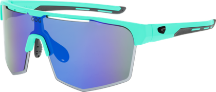 Спортивные очки GOG Athena / Matt Turquoise-Black / White-Blue Lens