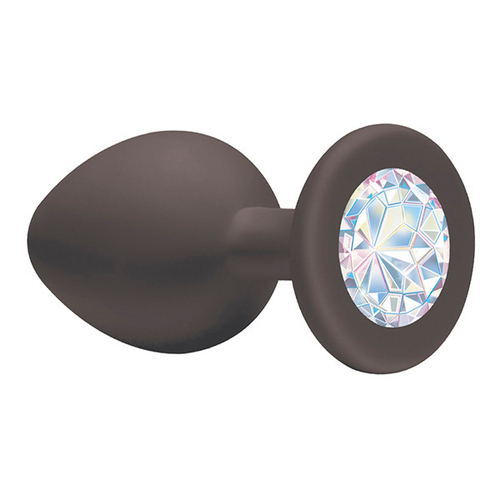 Анальная пробка 8,5см Lola Games Emotions Cutie Medium Black moonstone crystal 4012-08Lola