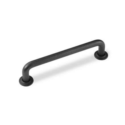 Ручка-скоба LS 034 128 тем серая шагрень №2