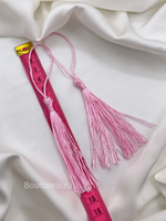 Кисточка для штор розовая