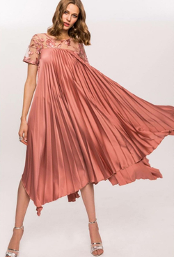 Платье гофре